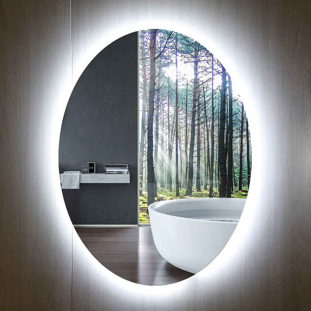 Minimalist Wall Mounted Bathroom Mirror Factory Outlet