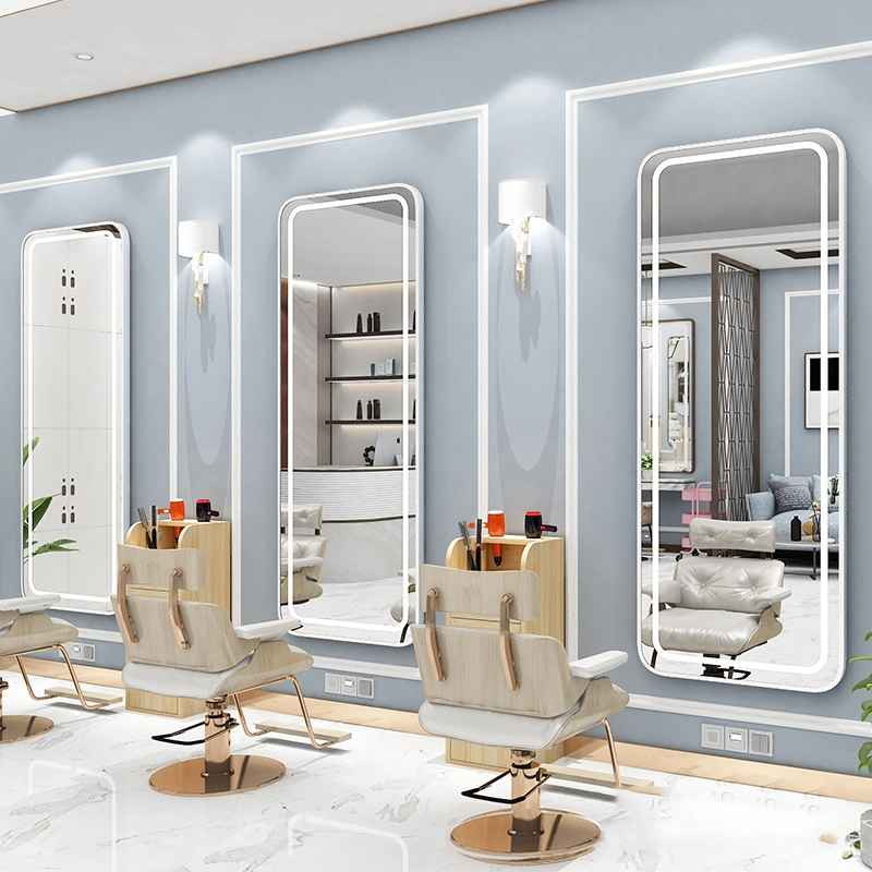 Hot Sale Beauty Hair Salon Mirror Station Make up Mirror